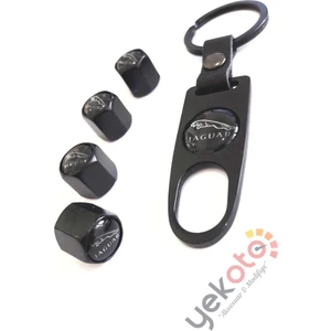 Jaguar Metal Anahtarlık ve Sibop Kapak Seti 1.kalite