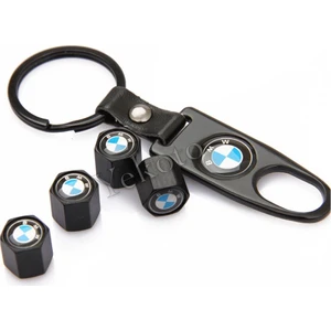 Bmw Logo Metal Anahtarlık ve Sibop Kapak Seti 1.kalite