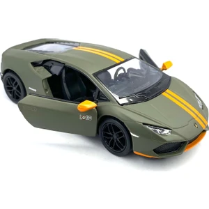 Lamborghini Huracán LP610 4 Avio - Çek Bırak 5inch. Lisanslı Model Araba, Oyuncak Araba 1:36