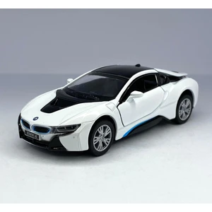 Bmw I8 - Çek Bırak 5inch. Lisanslı Model Araba, Oyuncak Araba 1:36