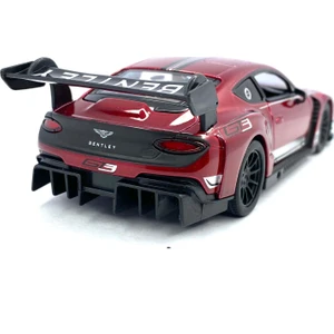 2018 Bentley Continental Gt3 - Çek Bırak 5inch. Lisanslı Model Araba, Oyuncak Araba 1:38