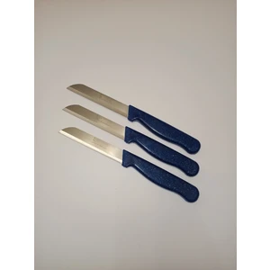 Bıçak 3'lü Set Simli Lacivert