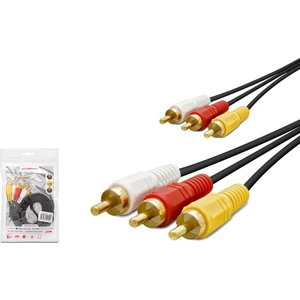 HN4593 Kablo 3rca To 3rca - 3m