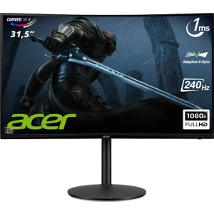 Nitro XZ320QX 31.5" 240Hz 1ms (Hdmı+Display) Adaptive-Sync Full HD Curved Monitör UM.JX0EE.X01