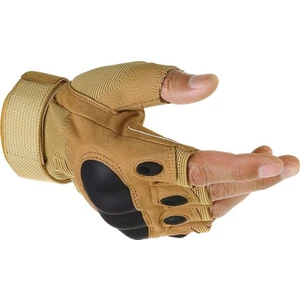 Black Hawk Blackhawk Askeri Tactical Kesik Destekli Pilot Eldiven Kum