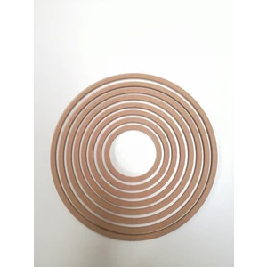 Otto Ahşap 8 mm Çember 8'li Kasnak (Çap 32-29-26-23-20-17-14-11 Cm)