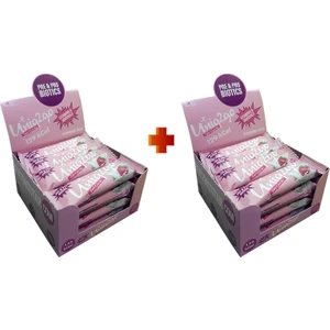 UNIQ2GO Tatlı-Ekşi Pre-Probiyotik 16'lı x 2 Kutu Toplam 32 Adet 38 G.protein Bar