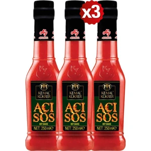Kemal Kükrer Cam Acı Sos 250 ml x 3