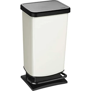 Paso Pedallı Çöp Kutusu 40 L Beyaz