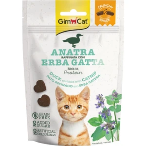 Crunchy Snacks Duck & Catnip Tahılsız Kedi Ödülü 50 gr