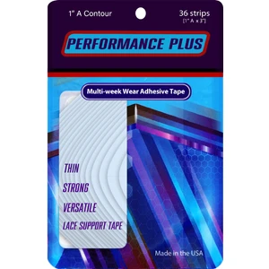  True Tape Performance Plus Protez Saç Bandı Oval (1" A - 2,5cm x 7.5cm) 36 Adet