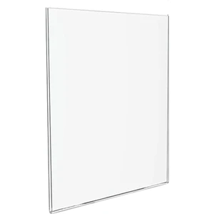 Etias Reklam A5 U Tipi Dikey Masaüstü Şeffaf Pleksi Föylük Broşürlük