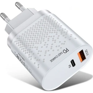 Uslion 18W USB QC3.0 Şarj PD3.0 Hızlı Şarj Aleti Şarj Başlık AL-33537