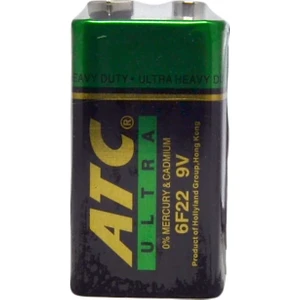 9 Volt Alkalin Pil