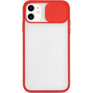 Apple iPhone 12 Mini 5.4 Kamera Koruyucu Sürgülü Şeffaf Kılıf AL-33820