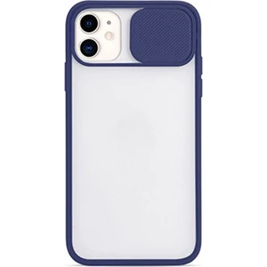 Apple iPhone 12 Mini 5.4 Kamera Koruyucu Sürgülü Şeffaf Kılıf AL-33820