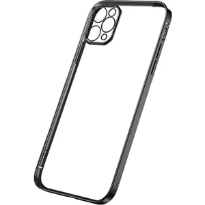 Apple iPhone 12 Pro 6.1 Metal Görünümlü Darbeye Dayanıklı Silikon Kılıf AL-33860