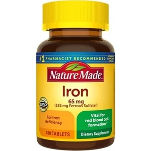 Nature Made Iron 65 Mg  Demir 180 Tablet