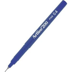 EK-200 Fineliner Ince Uçlu Keçeli Kalem 0.4 mm Mavi