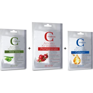 20 ml Aloe Vera-Pomegranate-Collagen Set