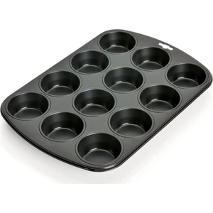 Kaiser Muffin Kalıbı 12\'li Siyah