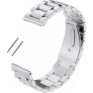 Daniel Klein Saat Uyumlu Paslanmaz Çelik Metal Saat Kordonu 24MM Gümüş