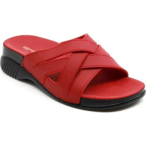 Belize-6 Ceyo Bayan Terlik-Kırmızı