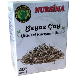 Beyaz Çay Bitkisel Çay 40 Adet