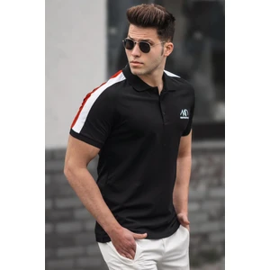 Siyah Polo Yaka Erkek Tişört 5215