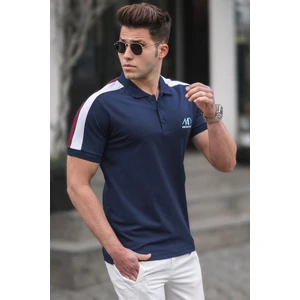 Lacivert Polo Yaka Erkek Tişört 5215