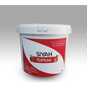 Siyah Toprak Düzenleyici Organomineral Gübre 20 Kg Kova