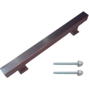Seas Door Kare Çelik Kapı Kolu  40 cm Gümüş