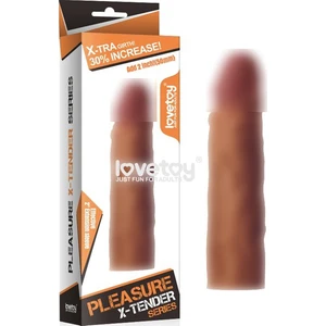 X-TENDER Realistik Penis Kılıfı Uzatmalı Prezervatif