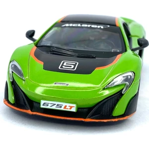Mclaren 675LT (Modifiyeli) - Çek Bırak 5inch. Lisanslı Model Araba, Oyuncak Araba 1:36