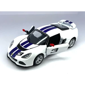 2012 Lotus Exige S ( Şeritli ) Çek Bırak 5inch. Lisanslı Model Araba, Oyuncak Araba 1:32