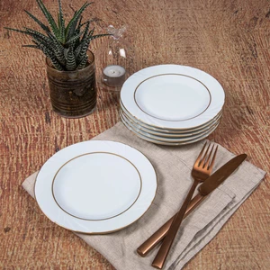 Güral Porselen Soprano 6 Adet 16 cm Pasta Tabağı