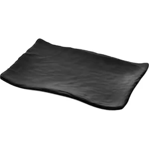Dikdörtgen Melamin Tabak Siyah 27.7X19.2CM