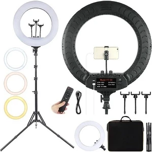 Redclick Ring Light LED 18’’ 45 cm Profesyonel Işık Halkası Stüdyo Işığı + 210 cm Tripod + Taşıma Çantası