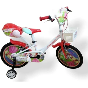 Lovely 20 Jant Kız Çocuk Bisikleti Beyaz Kırmızı