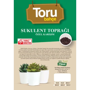 Sukulent Toprağı Özel Karışım 40 Lt