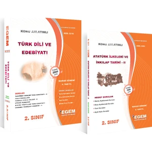 Egem Eğitim Yayınları 2. Sınıf Türk Dili ve Edebiyatı Set (Bahar Dönemi)