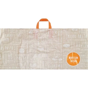 Muhteşem Tatlar - Tatlı Poşeti (Kulplu) 64X30 cm - 50'li