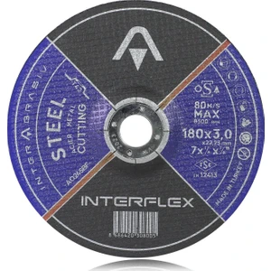 Inox Metal Kesici Taş Disk 180 X3.0 mm 2 Adet