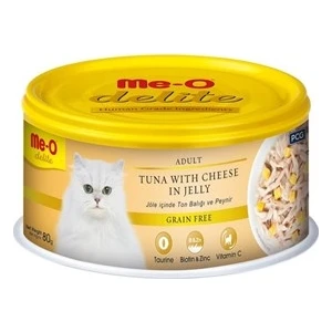Me-O Delite Tahılsız Tavuklu Soslu Kedi Konservesi 80GR 6'lı Set