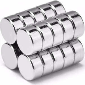 Dünya Magnet Neodyum Mıknatıs Çap 6 mm Kalınlık 3 mm 25'li Paket