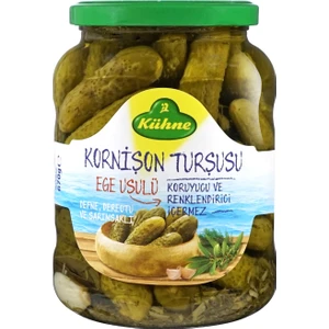 Kühne Ege Usulü Kornişon Turşu 720 ml