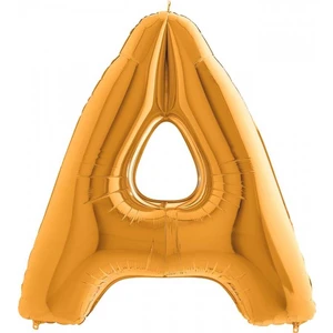 He2 Balloons A Harf Altın Folyo Balon 40 Inç 102CM