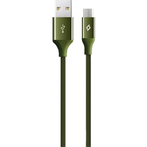 TTec AlumiCable Micro USB Şarj Kablosu - Haki Yeşili 2DK11HY