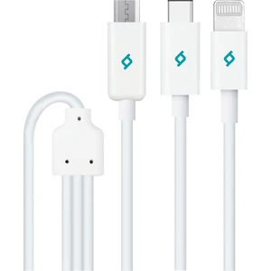 Trio Şarj Kablosu Micro USB Ligthining USB-C 2DK7521B