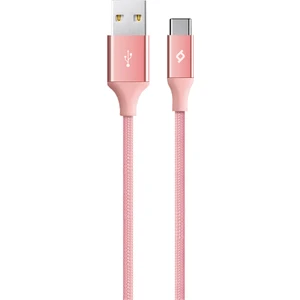2DK18RA Alumicable Type-C Şarj Kablosu Rose Gold